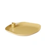Broste Copenhagen - Mie Kerzentablett, 25 x 25 x 3 cm, taupe sand
