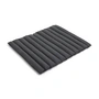 HAY - Palissade Soft Quilted Cushion, für Dining Bench, anthrazit