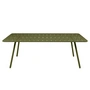 Fermob - Luxembourg Tisch, rechteckig, 100 x 207 cm, pesto