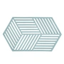 Zone Denmark - Hexagon Untersetzer large, fog blue
