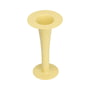 Design Letters - Trumpet - 2 in 1 Vase & Kerzenhalter, H 24 cm, yellow