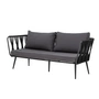 Bloomingville - Pavone Outdoor Sofa, schwarz