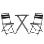 House Doctor - Helo Bistro-Set, schwarz