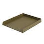 Muuto - Arrange Desktop Tablett, 32 x 25 cm, braungrün