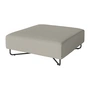 Bolia - Orlando Outdoor-Sofa O2 Pouf, 100 x 100 cm, Brezza sand
