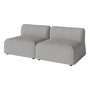 Bolia - Arke Outdoor Sofa 2-Sitzer, Brezza hellgrau