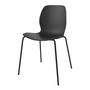 Bolia - Seed Outdoor Stuhl, schwarz / schwarz