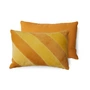 Hkliving - Striped Samt-Kissen, 60 x 40 cm, april