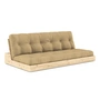 Karup - Base Schlafsofa, Kiefer klar lackiert / wheat beige