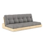 Karup - Base Schlafsofa, Kiefer klar lackiert / grey