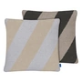 Mette Ditmer - Across Kilim Kissenbezug, 50 x 50 cm, light grey