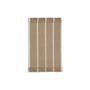 Ferm Living - Calm Kelim Fußmatte, 50 x 70 cm, dark sand / off-white