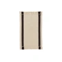 Ferm Living - Calm Kelim Fußmatte, 50 x 70 cm, off-white / coffee