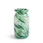 Hay - Splash Vase S, Ø 11,3 x H 20,5 cm, green swirl