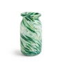HAY - Splash Vase S, Ø 11,3 x H 20,5 cm, green swirl