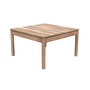 Fritz Hansen - Skagerak Tradition Outdoor Couchtisch H 40 cm, Teak