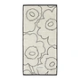 Marimekko - Piirto Unikko Handtuch, 50 x 100 cm, ivory / schwarz