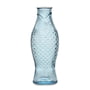Serax - Fish & Fish Glasflasche, 850 ml, blau