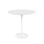 Knoll - Saarinen Tulip Beistelltisch rund, H 52 x Ø 41 cm, Laminat weiß / weiß	