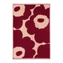 Marimekko - Unikko Handtuch, 50 x 70 cm, pink / dark cherry