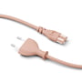Pedestal - Power Cable, 7,5 Meter, dusty rose