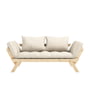 Karup Design - Bebop Sofa, Kiefer natur / linen (914)