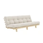 Karup - Lean Schlafsofa, Kiefer natur / ivory