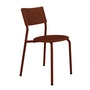 TipToe - Gartenstuhl SSDr, recycled plastic / steel, brick red