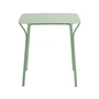 Kartell - Hiray Gartentisch, 70 x 70 cm, salbeigrün