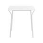 Kartell - Hiray Gartentisch, 70 x 70 cm, weiß