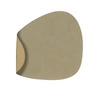 Lind DNA - Tischset Curve L Double, Nupo dust / khaki