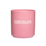 Design Letters - AJ Favourite Porzellan Becher, København / pink