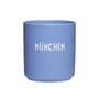 Design Letters - AJ Favourite Porzellan Becher, München / blau