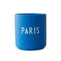 Design Letters - AJ Favourite Porzellan Becher, Paris / blau