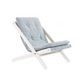 Karup Design - Boogie Klappstuhl, weiß lackiert / beach blue