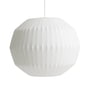 Hay - Nelson Angled Sphere Bubble Pendelleuchte L, off-white