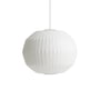 Hay - Nelson Angled Sphere Bubble Pendelleuchte M, off-white