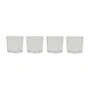 OYOY - Kuki Glass, small, klar (4er-Set)