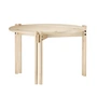 Karup - Sticks Couchtisch, high Ø 60 cm, Kiefer klar lackiert