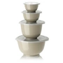Rosti - Margrethe Rührschüssel-Set, 0,25 - 3 l, humus (8-tlg.)