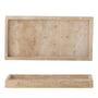 Bloomingville - Majsa Tablett, 30,5 x 2,5 x 15 cm, Travertin natur