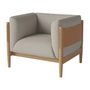 Bolia - Dive Sessel, Paza, sand / cognac Vollnarbenleder