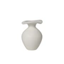 Broste Copenhagen - Florentina Vase, Ø 9,5 cm x H 14 cm, weiß
