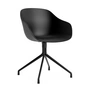 HAY - About A Chair AAC 220, black 2.0 (Filzgleiter)