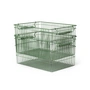 Ferm Living - Cala Stapelbare Körbe, verdant grün (2er-Set)