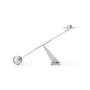 Audo - Interconnect Kerzenständer, H 25,5 x L 42,5 cm, Stahl poliert