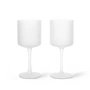 Ferm Living - Ripple Weißweinglas (2er-Set)