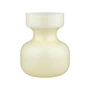 Marimekko - Säkki Vase, Ø 13,2 cm, opaque weiß aspargus