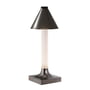 Kartell - Goodnight LED Akkuleuchte, H 31,5 cm, Diffusor Ø 11,8 cm, titan matt