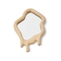 POLSPOTTEN - Melting Spiegel M, oval, beige